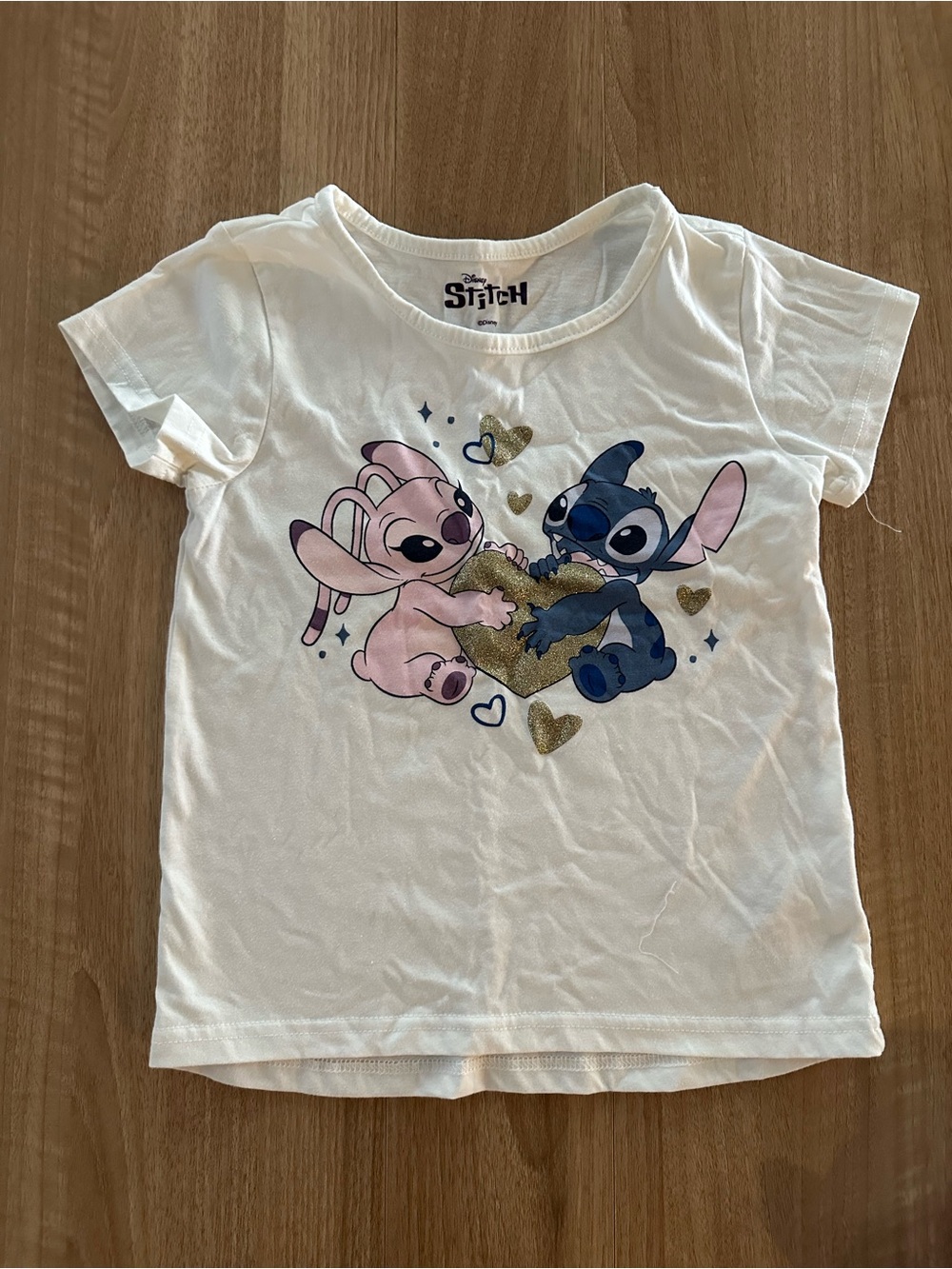 Disney Stitch Girls' Short Sleeve T-Shirt